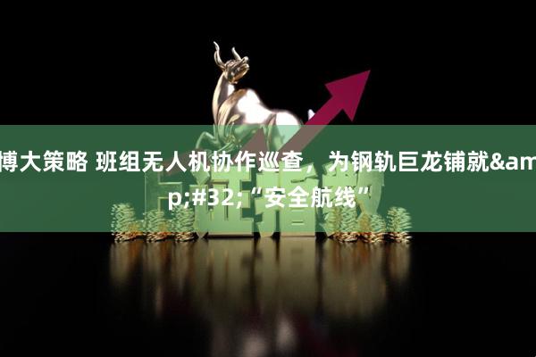 博大策略 班组无人机协作巡查，为钢轨巨龙铺就&#32;“安全航线”