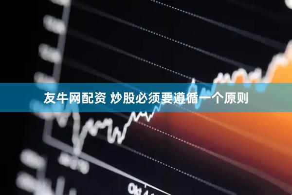 友牛网配资 炒股必须要遵循一个原则