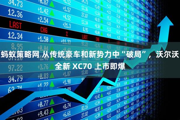 蚂蚁策略网 从传统豪车和新势力中“破局”，沃尔沃全新 XC70 上市即爆